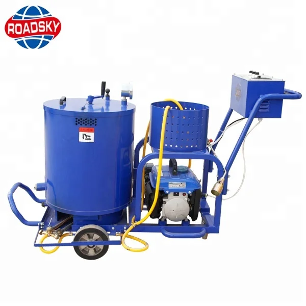 road repair maintenance repair filling concrete crack sealing machine