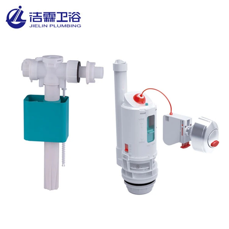 European style bathroom cistern fitting 2 inch cable dual flush liquid quiet toilet fill valve
