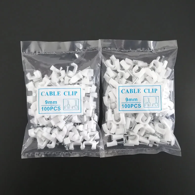 Widely Used Africa market Fashion PE PP  Cable Clips