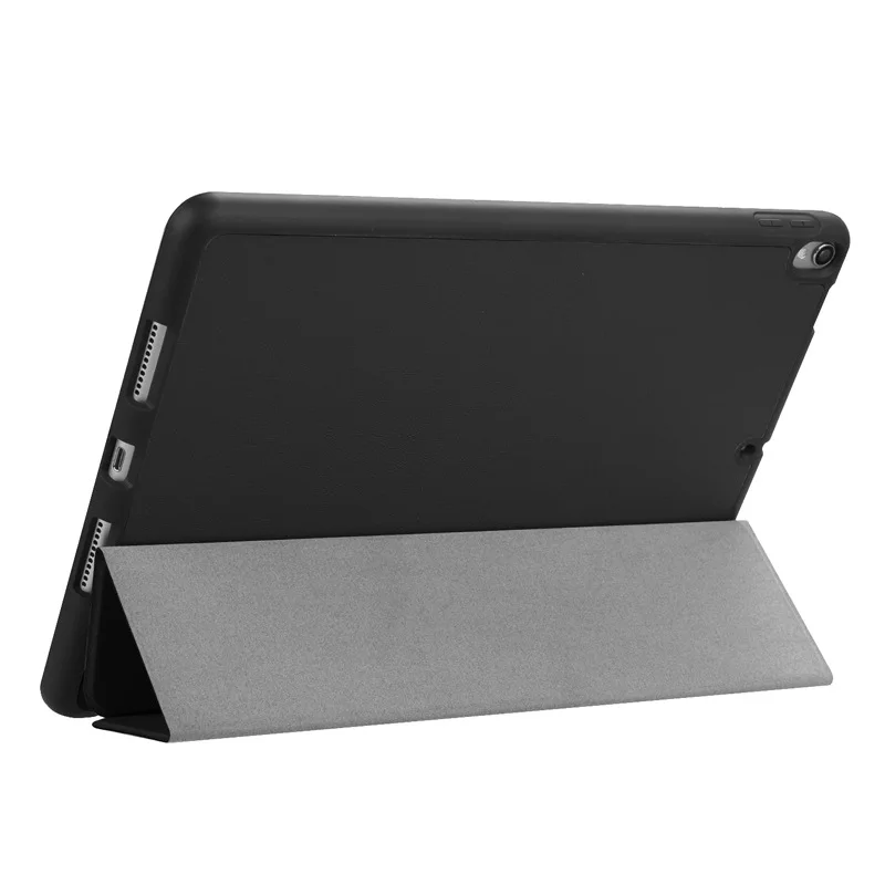 
PU leather Smart Cover Case with Pencil Holder for iPad 10.2 air 3 Pro 10.5 2019 Slim Trifold stand leather Case 