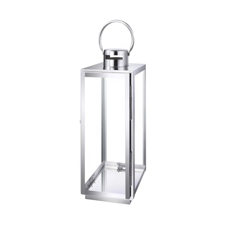 Gold Lantern Moroccan Vintage Hanging Iron Lantern Sets for Home Garden Decoration Bronze Candle Holder Wedding Glass Lantern