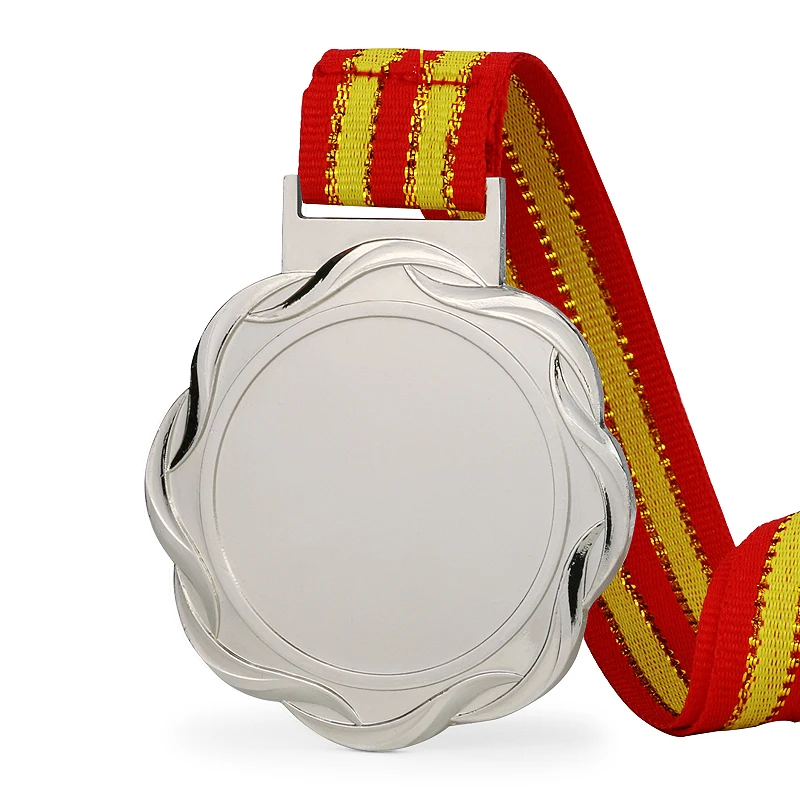 Factory blank medal engraving, Wholesale zinc alloy blank medal, High quality zinc alloy blank medal