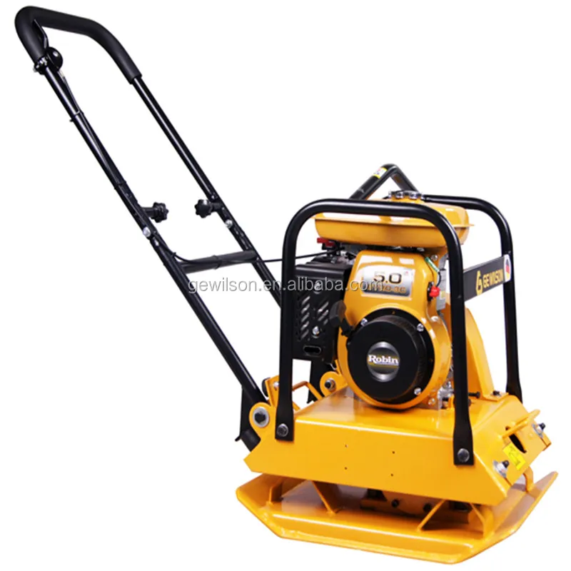 Concrete,Soil,Asphalt Vibrating Plate Compactor with steel plate