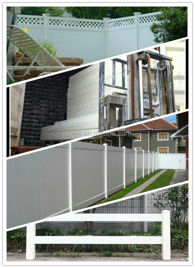 ASTM Certified 20 Years Lifetime UV Proof Garden Privacy Fence Panels