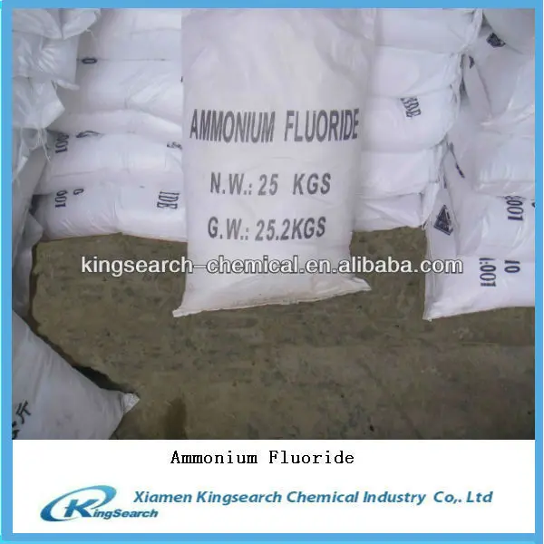 
hot sell inorgainc chemical salt ammonium fluoride NH4F 