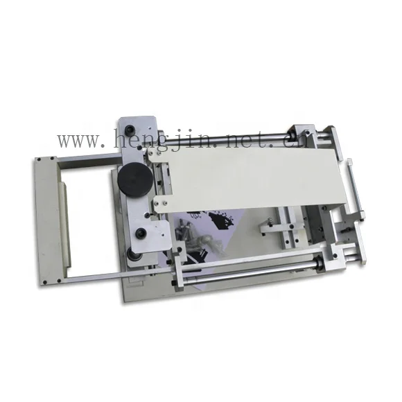 LT-S1 D-manual round screen printing machine manual cylindrical screen printer for bottles mugs wristband bracelet printing