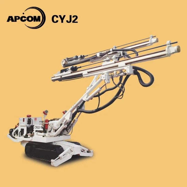 
Cabin H6 pneumatic & hydraulic mechanical integrated type portable tophammer surface drill rig for mining 