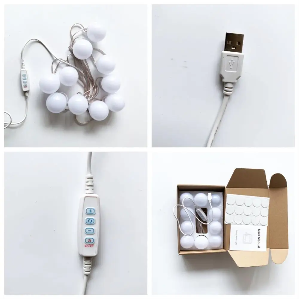 
LED make up Vanity Lights Fixtures ,Bathroom Lighting Set , LED Vanity Mirror Light Kit 