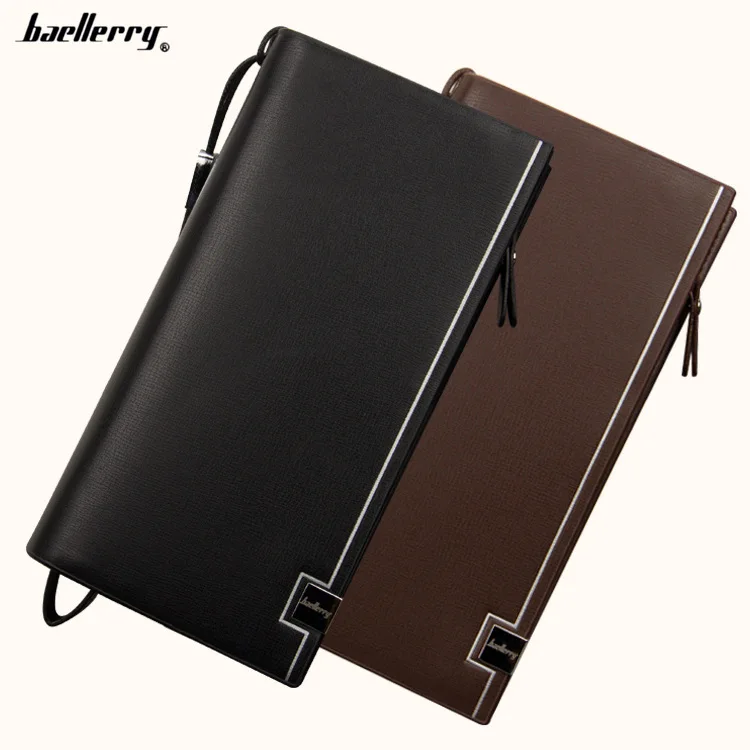 wallet New Arrival Baellerry long pu leather id card holder phone case leather wallet
