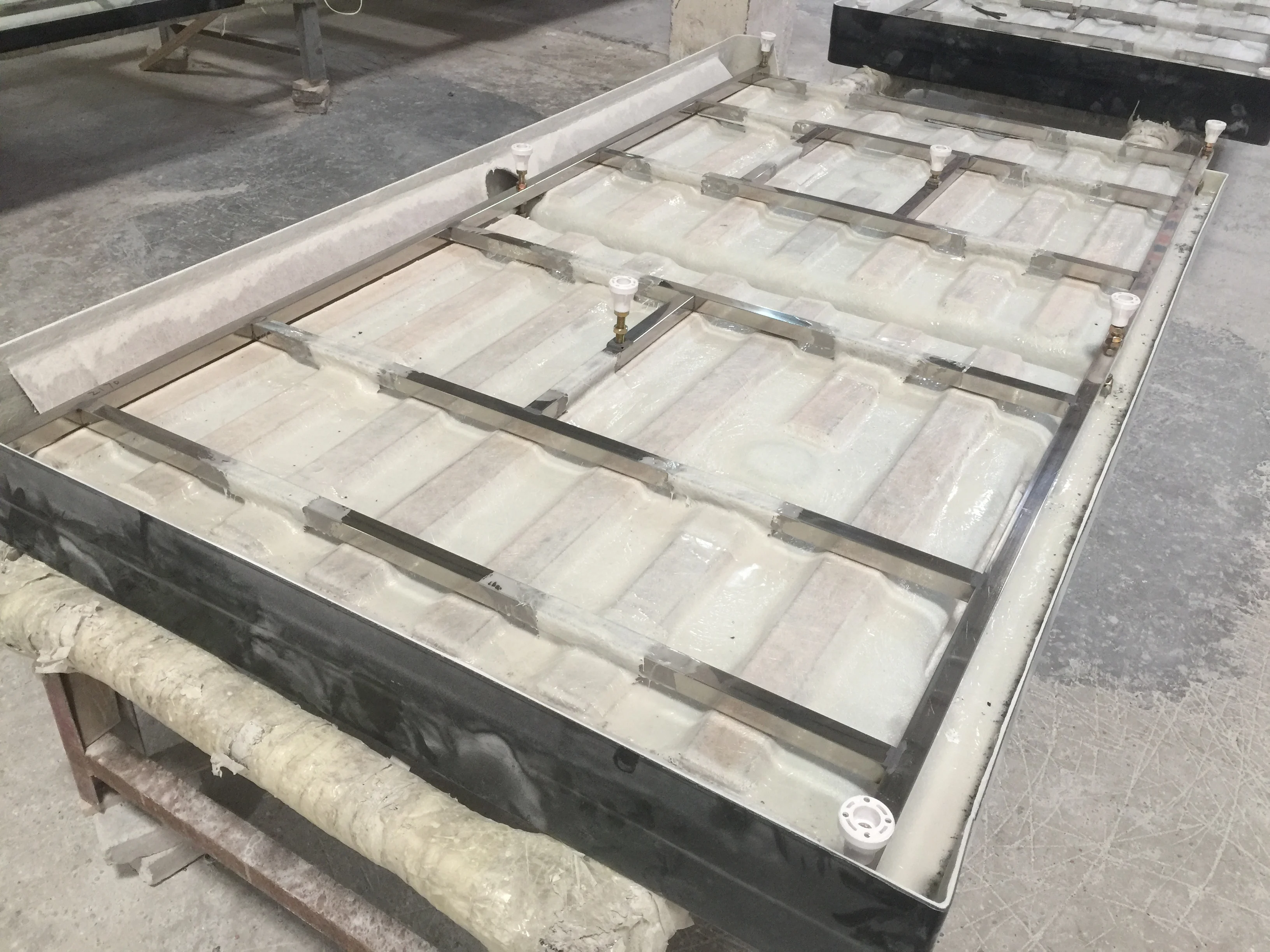 stainless steel support