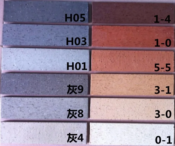 Brick manufacturing machine made split clay brick