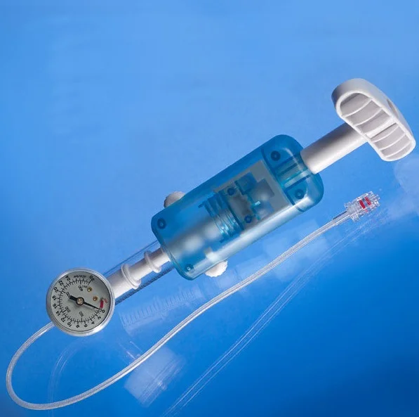 High quality 20ml 30Bar 400PSI Medical Disposable balloon Inflation Device and Accessories cheap