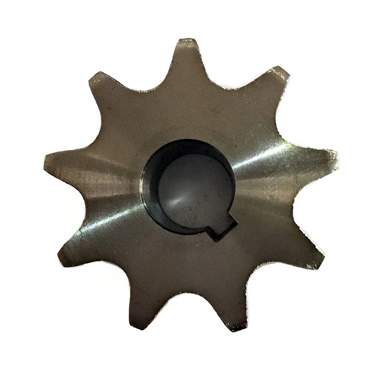 
Hot sell custom size simplex ISO standard steel chain double teeth sprockets for transmission parts 