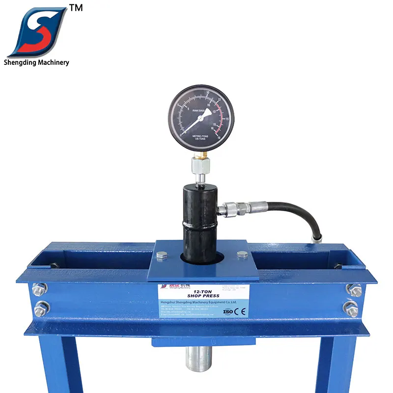 12 ton  hydraulic shop press