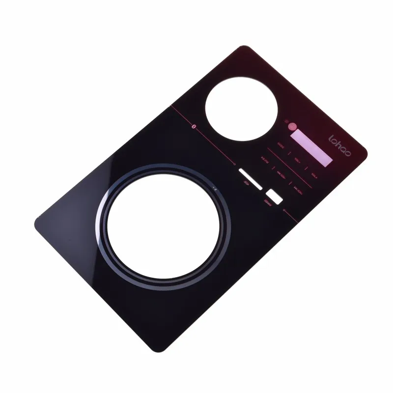 OEM polycarbonate front panel for durable visual doorbell