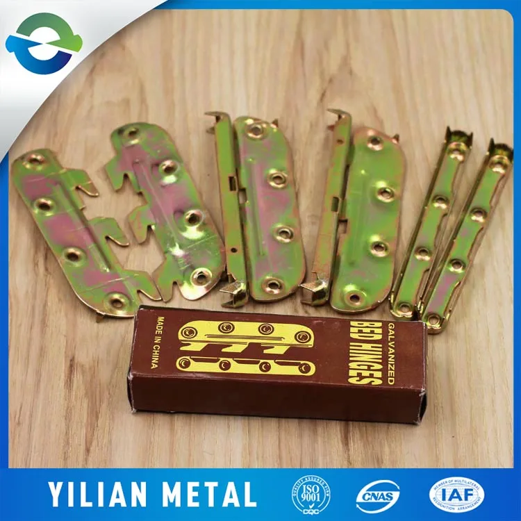 China Supplier High Quality Furniture Accessories Corner Connection Bed bracket Hinges