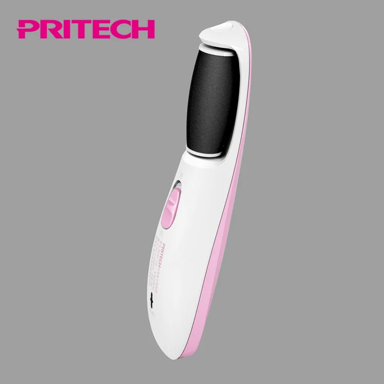PRITECH Battery Operated Rechargeable Cordless Electric Foot Exfoliating Callus Remover