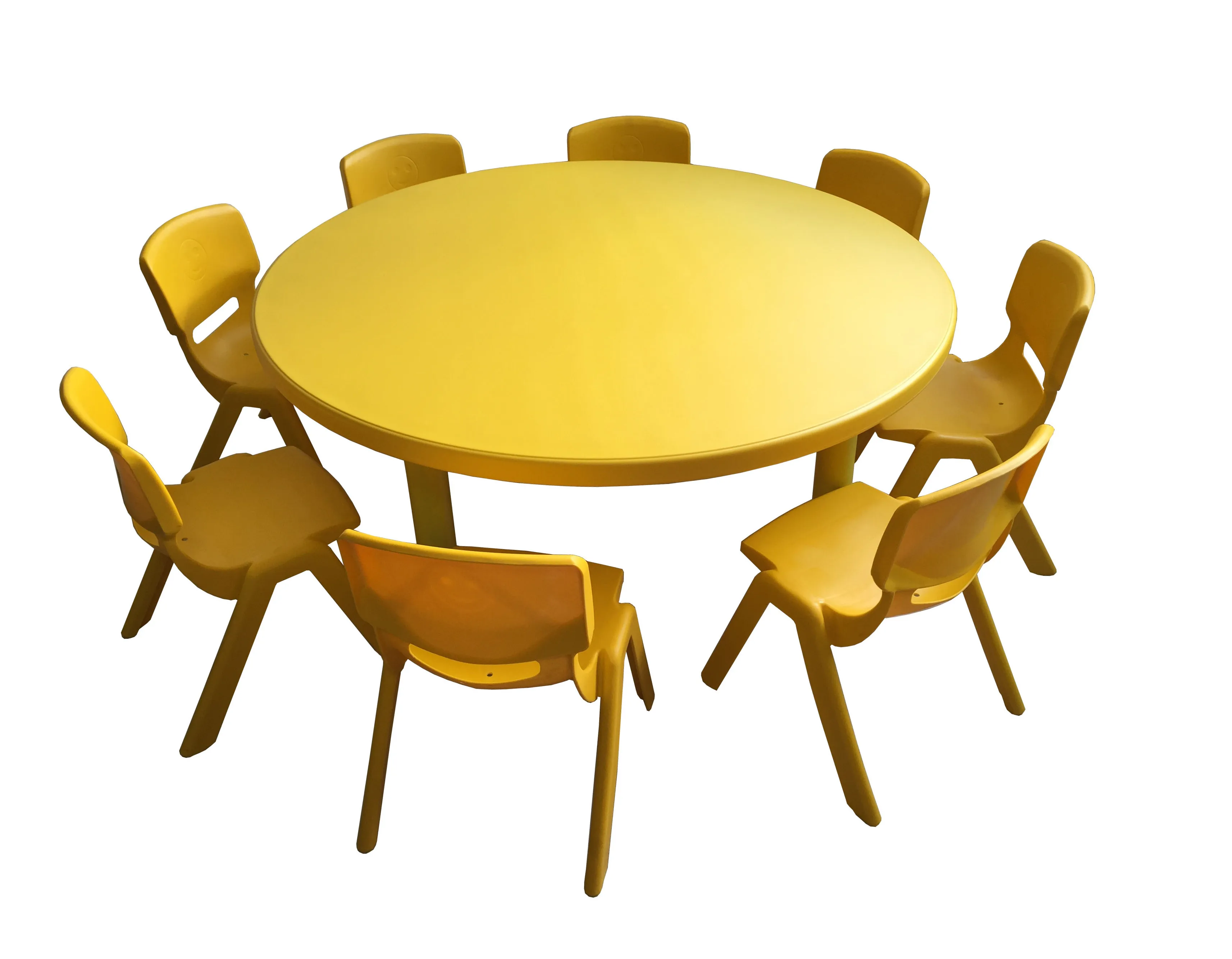 Школьная мебель в форме полумесяца для начальной школы прямоугольные/квадратные/круглые пластиковые детские столы