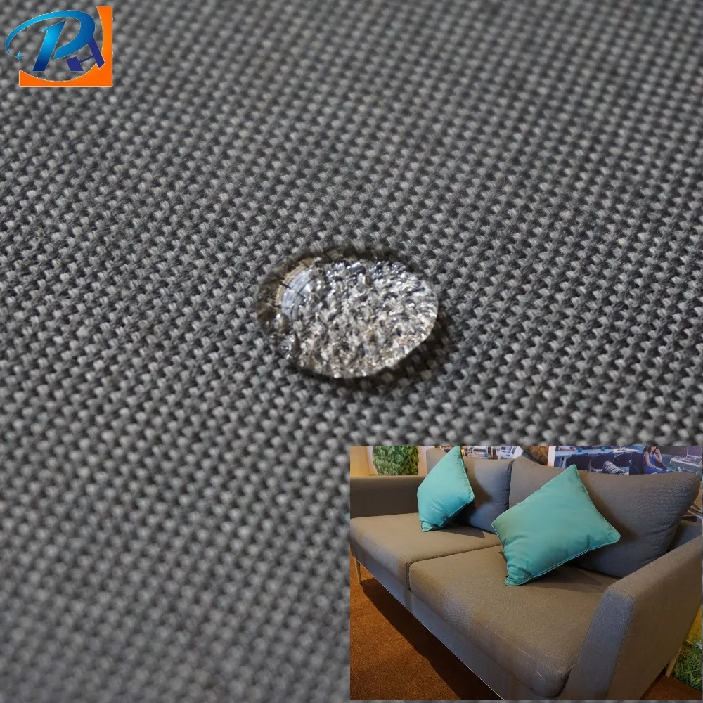 high colorfastness fade resistant 100% solution dyed acrylic outdoor sofa cushion fabric