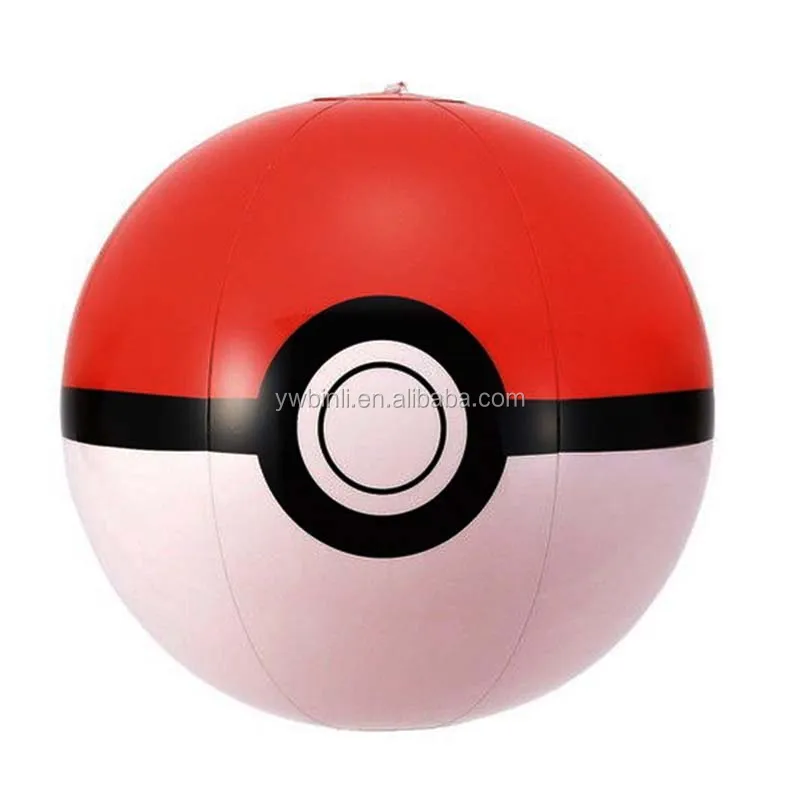 Hot sale PokemonXY inflatable Monster Ball Kids Summer Beach Ball