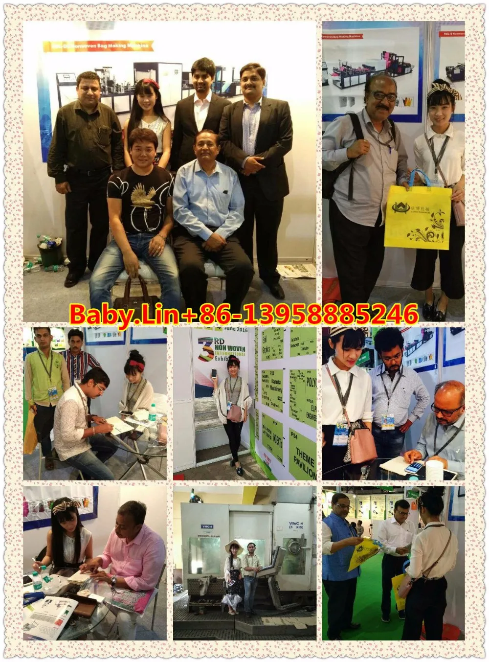 HS-850 non woven fabric bag to bag drum printing machine