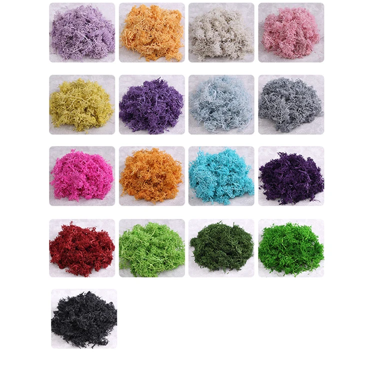 
Yunnan A Grade Dried Flowers Wholesale Lichen Preserved Moss For House Decoration 