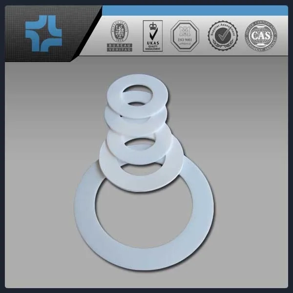 manufacturer custom pure white ptfe envelope gasket o rings flat washers ptfe gasket sheet high temperature resistant seal ring