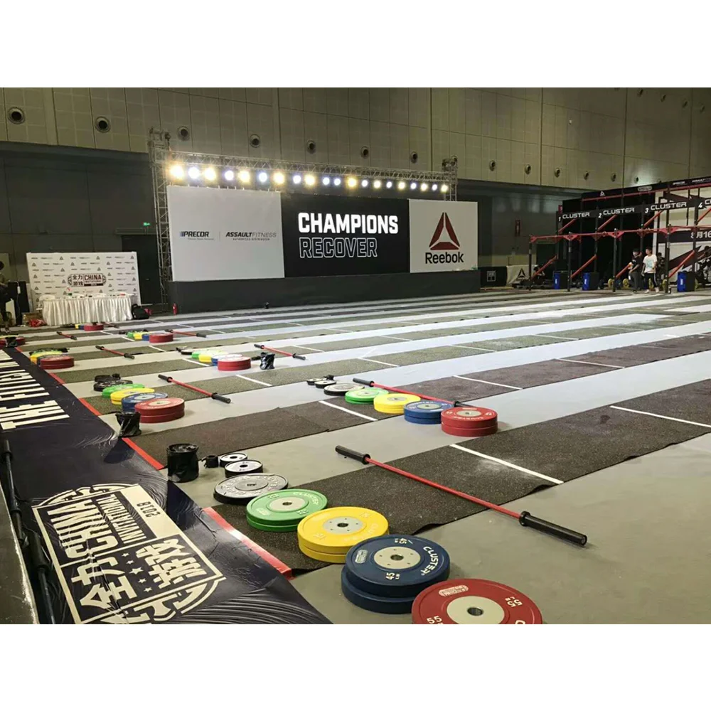 Olimpic Bumper Plate Weight Lifting Custom Logo Competition Bumper Plates