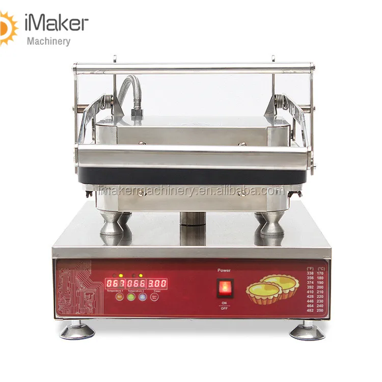 Quality egg tart waffle maker pie cupcake tartlets shell making machine