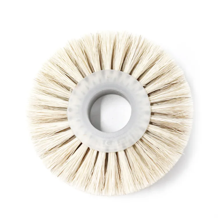 
Sisal Wire Deburring Round Brush for Removal of rust and paint on wood and plastic 