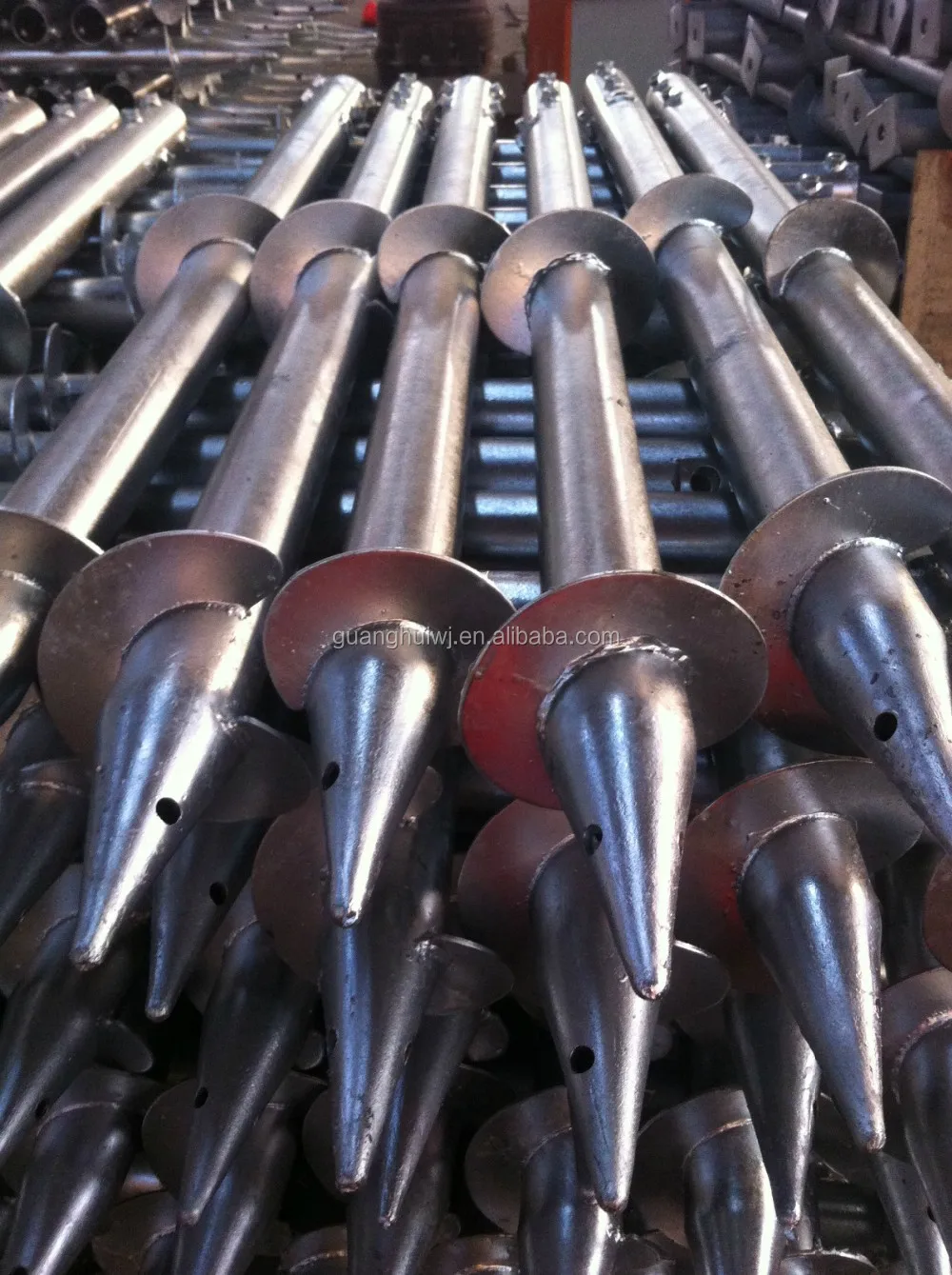 hot dip galvanized ground screw anchor screw pile anchor ground peg