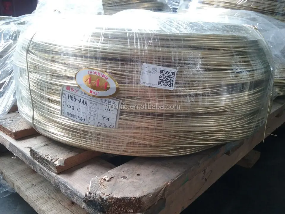 Cu/Zn H85 best brass round wire for Y-tooth
