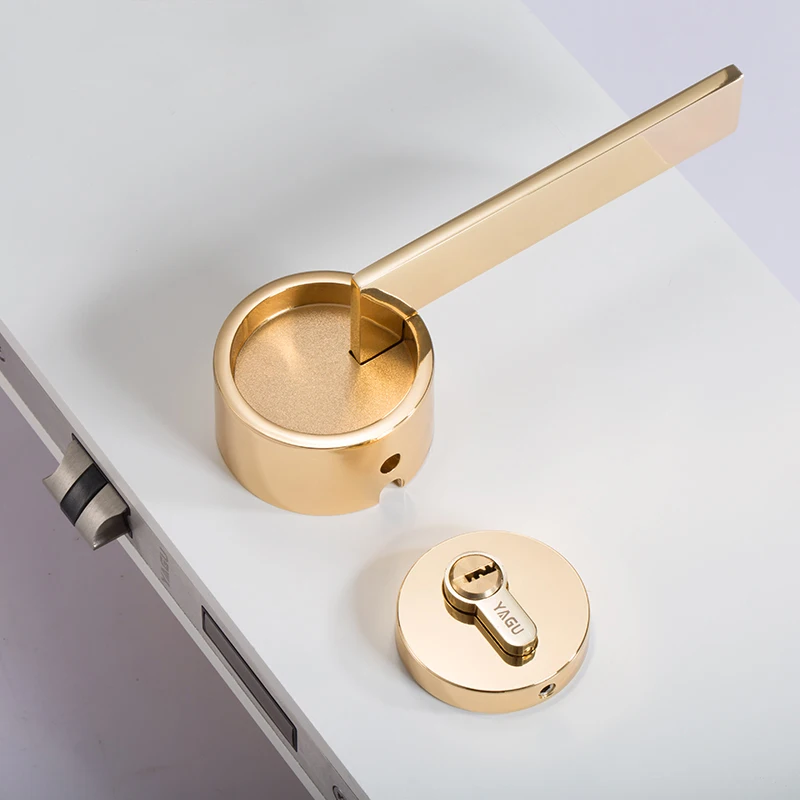 
Bedroom door lock indoor Nordic mute door lock modern minimalist CL-0400 