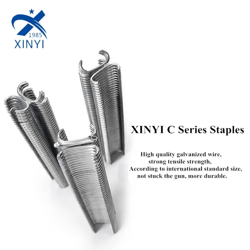 
XINYI Hog Ring C-Ring hog cloth Hog ring curved staples C17 C22 C24 