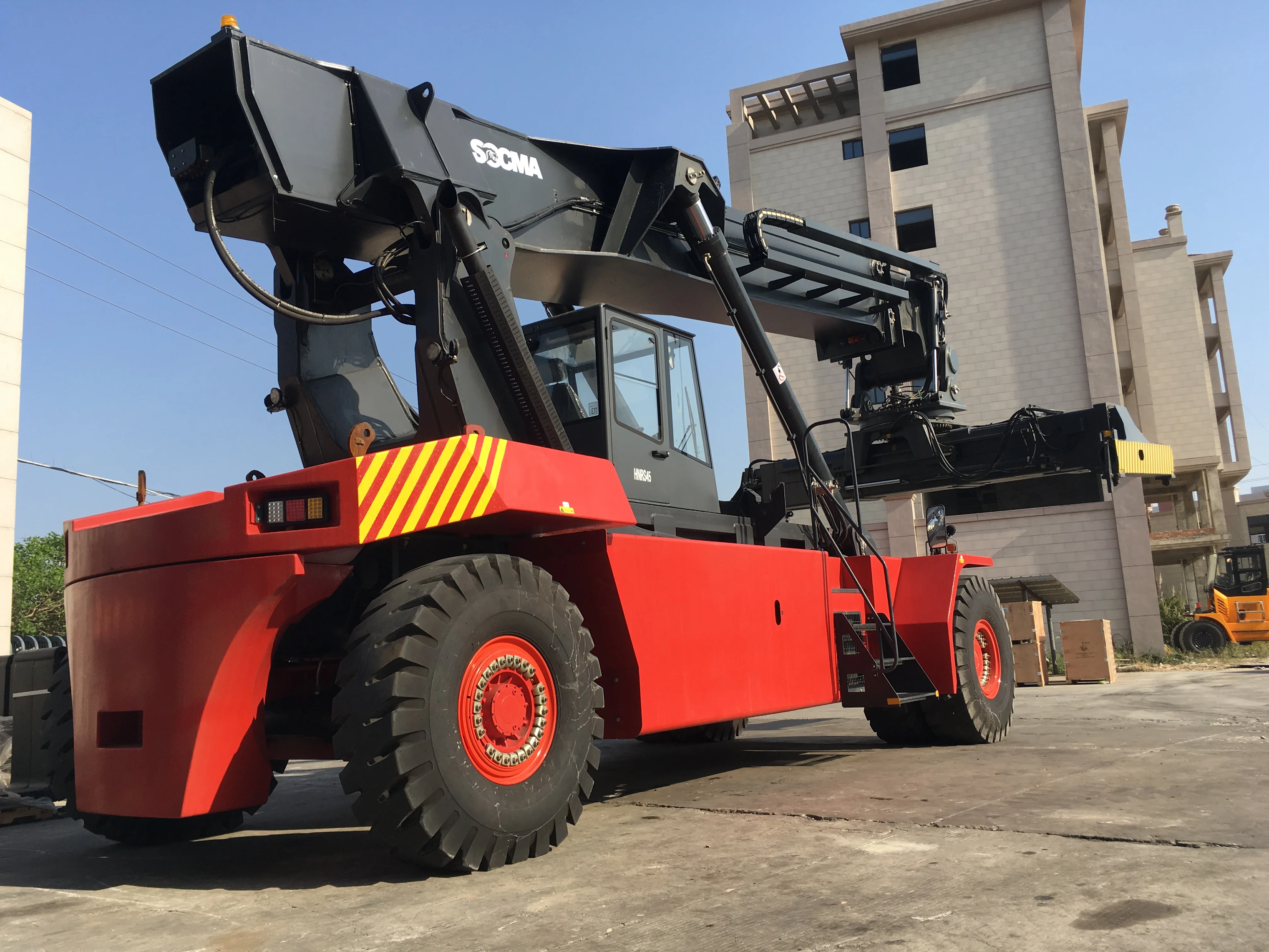reach stacker 45 ton for container handling