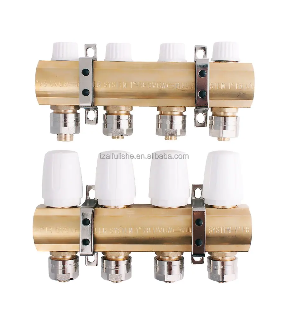 
Good quality Brass manifold brass pipe manifold 1 inch distribution CW614N 