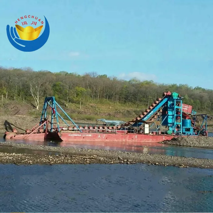 
ISO9001 Gold Dredging Boat Mini Gold Dredger/Gold Dredge sale 