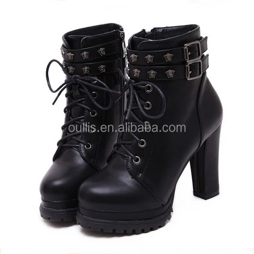 2016 hot selling most popular girls high heel sexy winter boots PC4026