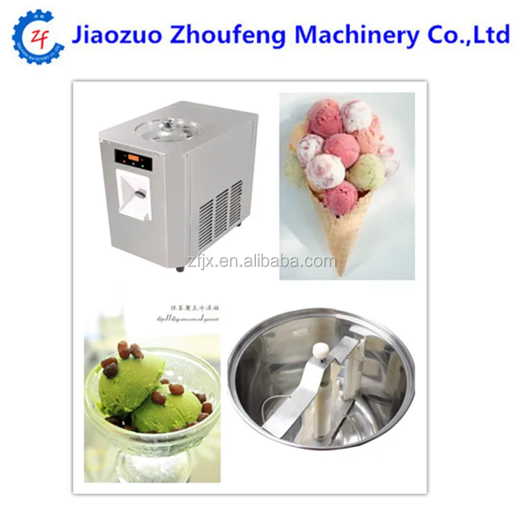 Small hard icecream maker frozen ice cream machine