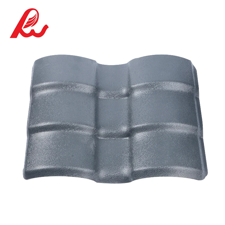 Heat proof synthetic gray roof tile price