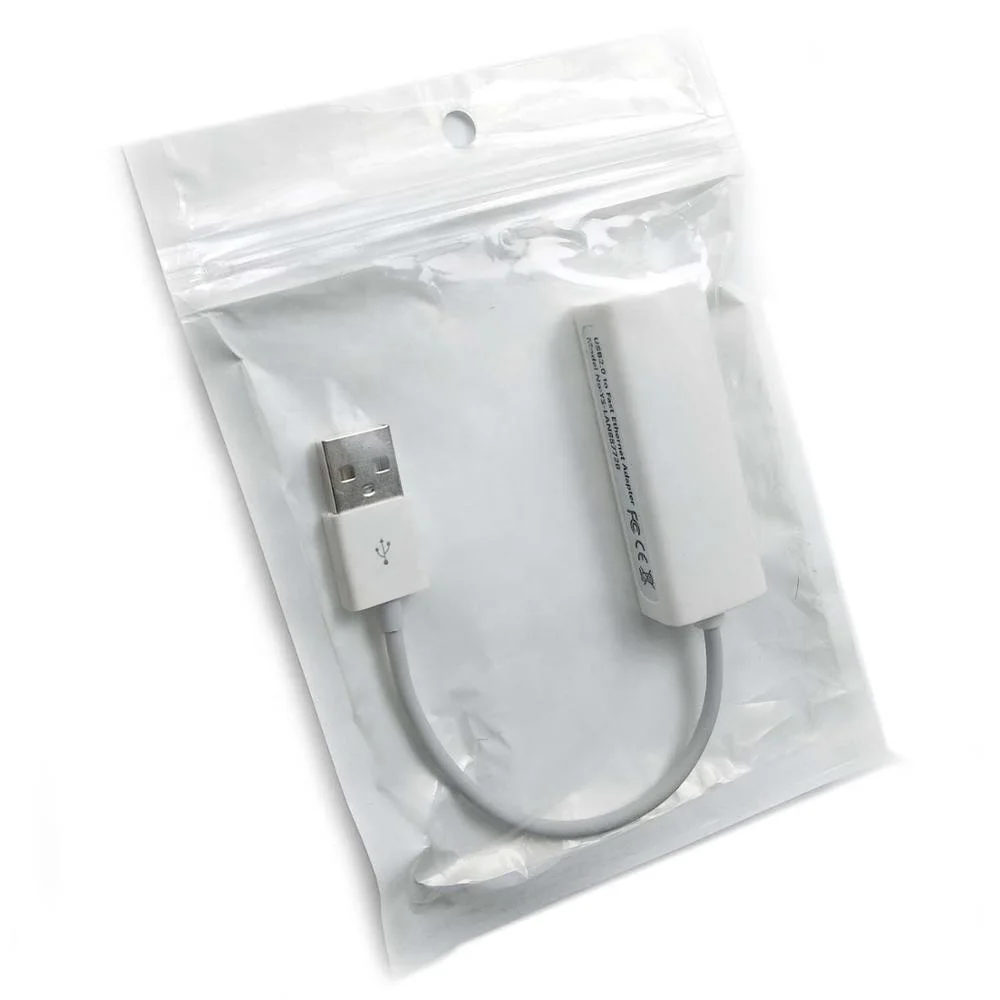 CE RoHS 10cm white black color 10M 100M asix ax88772 usb to RJ45 ethernet adapter cable