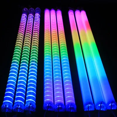 1 м наружная RGB DMX программируемая светодиодная цифровая трубка 10 Вт