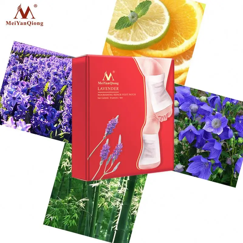 Detox Foot Pads Healthcare Supply Organic Herbal Cleansing Patches Healthy Slimming Foot Sticker