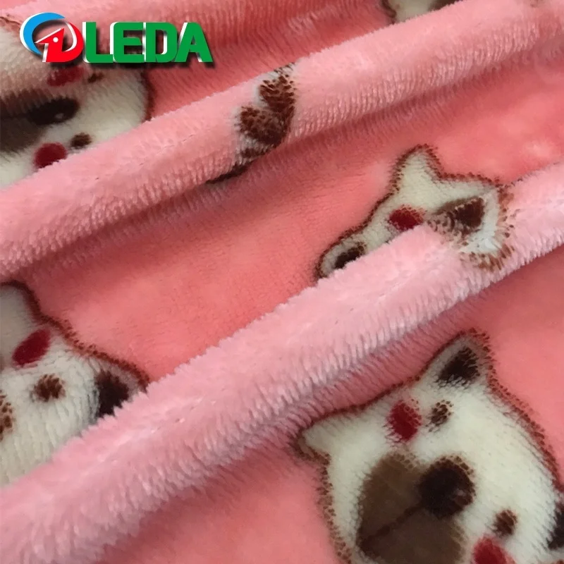 
China supplier exquisite workmanship 100% polyester FLANNEL fabric for baby blanket 
