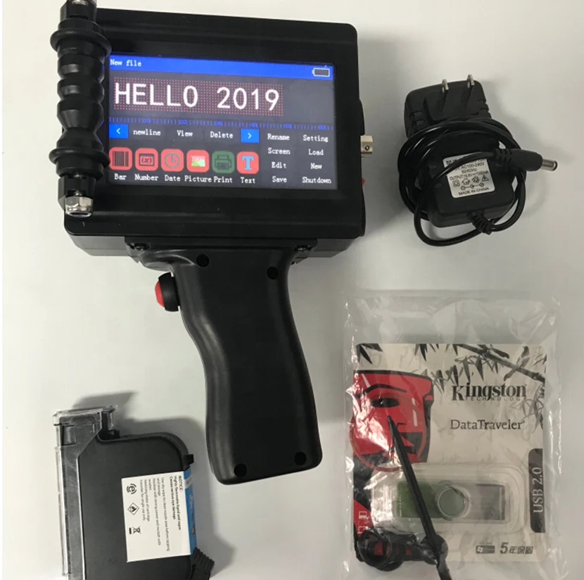 
High definition touch screen eco solvent hand printer Smart ebs hand jet printer 