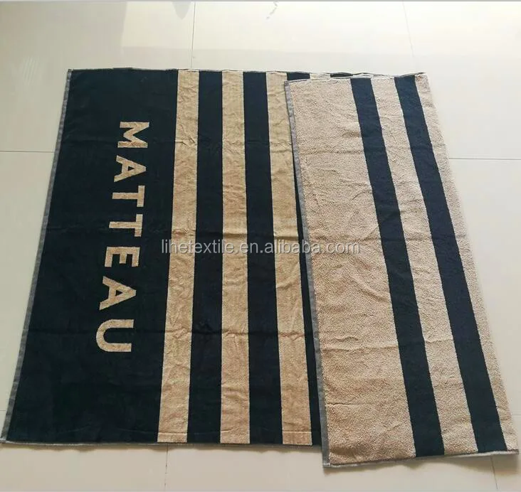 Australia popular selling custom design large size cotton beach towel bath towel
