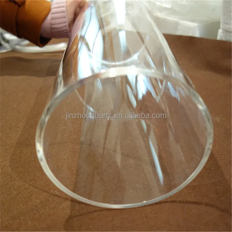 
Large Diameter Clear Glass Cylinder Tube Fused Silica Quartz Tube  (60683944190)