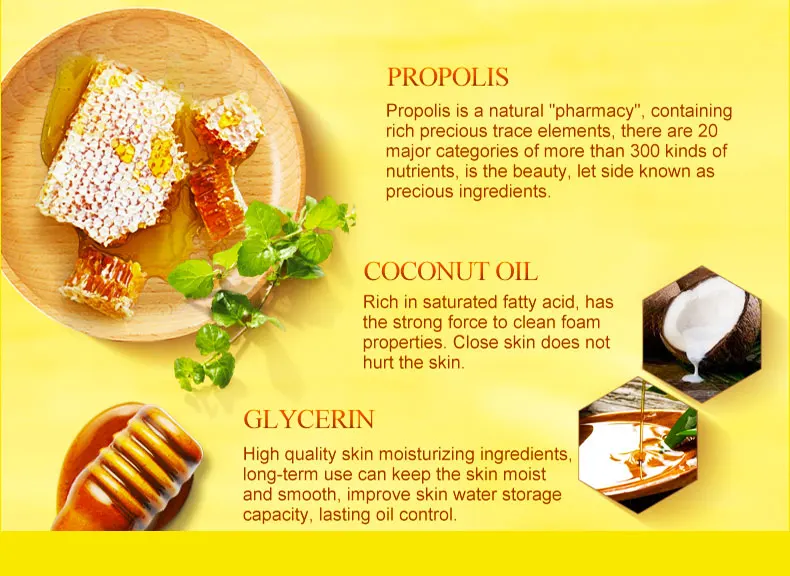 Good 100% Natural brazil green propolis extract capsule being miss beauty bee propolis capsule