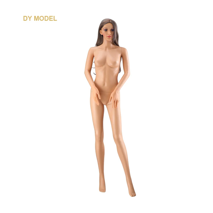 Eyelash extension sexy lifelike female  head mannequin for display