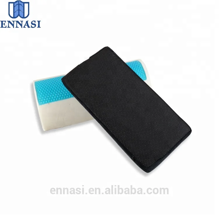 Half Moon Shape Pillow Lumbar Roll Bolster Memory Foam Foot Pillow Rest Cushion under Desk or on Chair